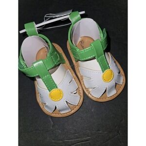 Size 1‎ ,3-6 Mos Rising Star Flower Sandal New